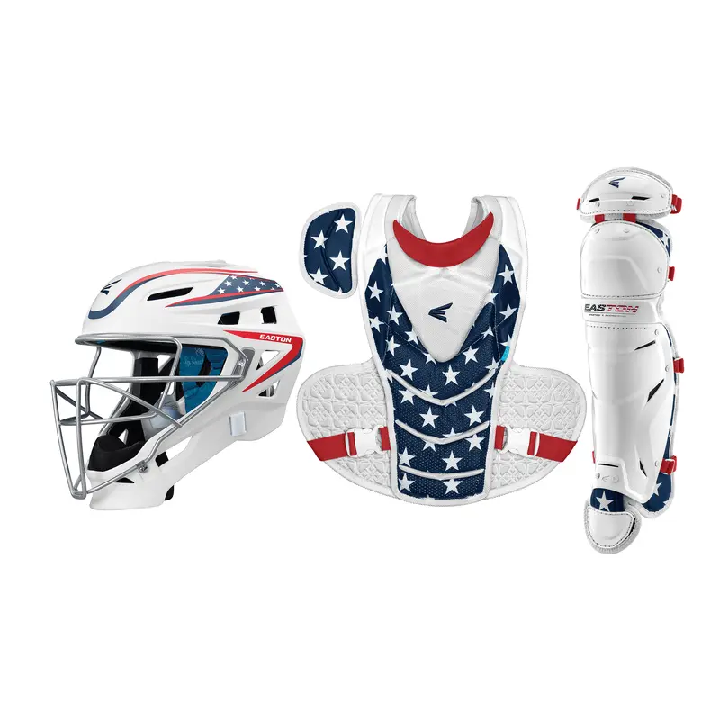 Easton Jen Schro The Very Best Fast Pitch Catcher's Set - Stars and Stripes
