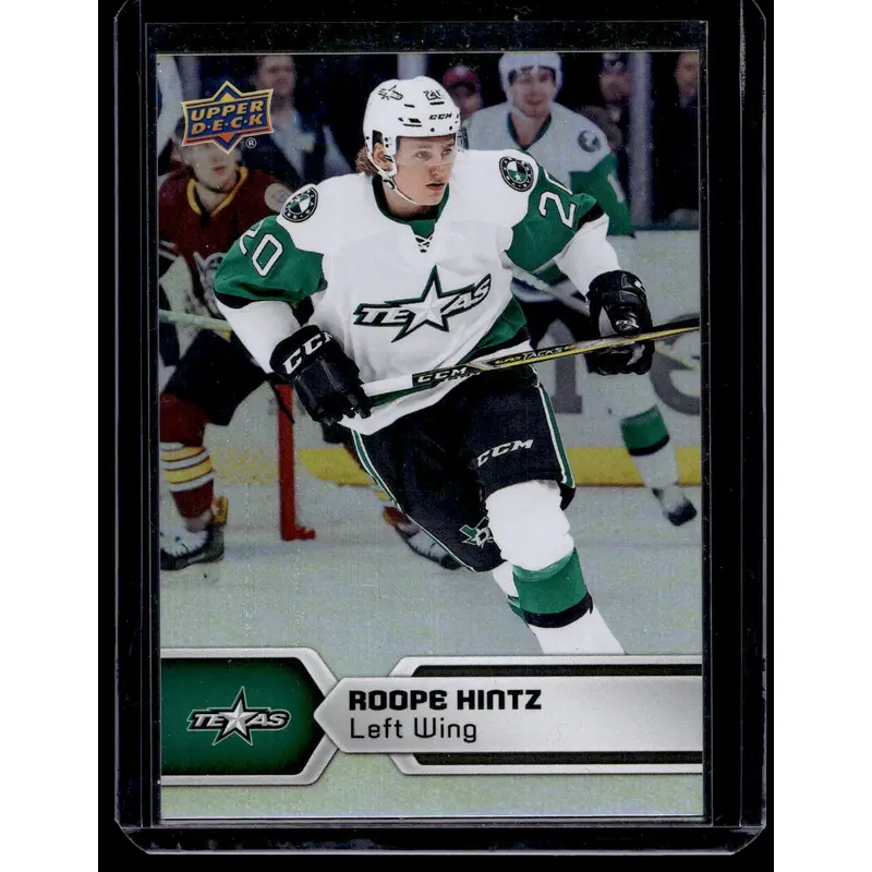 2017-18 Upper Deck AHL - Rainbow Foil - Roope Hintz #12