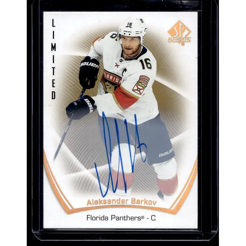 2021-22 Upper Deck SP Authentic - Limited Autographs - Aleksander Barkov #24