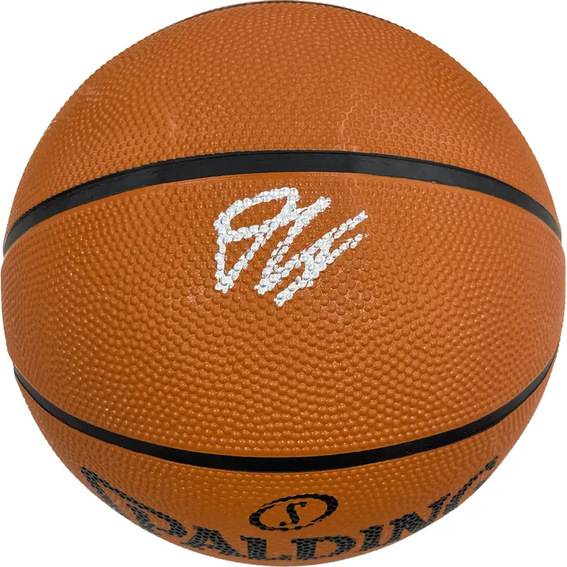 DERECK LIVELY Signed Basketball PSA/DNA DUKE Autographed