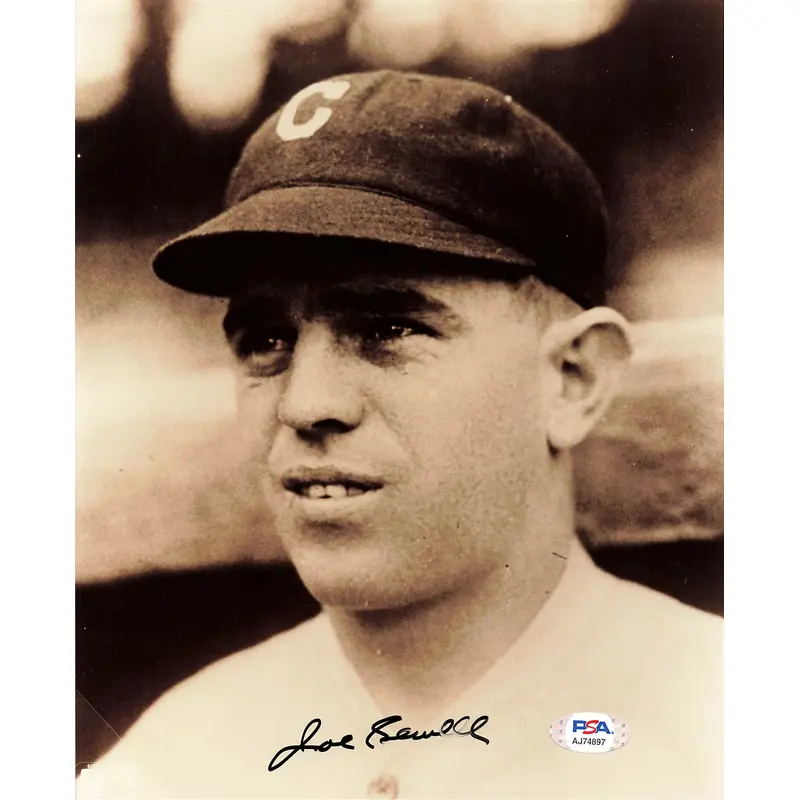 JOE SEWELL signed 8x10 photo PSA/DNA Cleveland Autographed