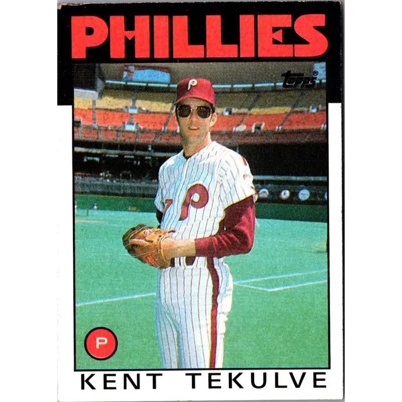 1986 Topps Kent Tekulve #326
