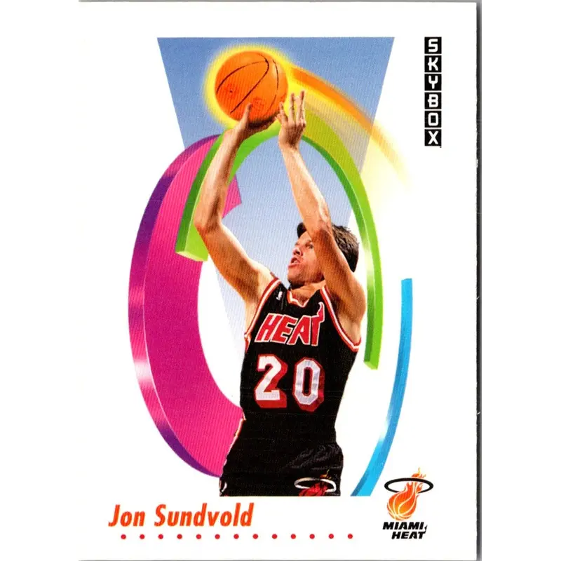 1991 SkyBox Jon Sundvold #153