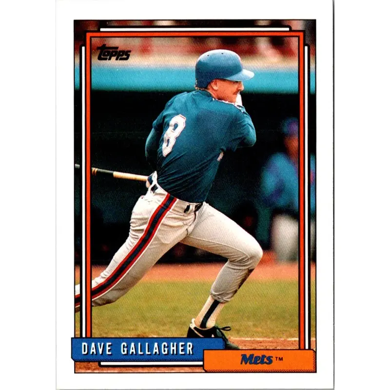 1992 Topps Traded Dave Gallagher #37T