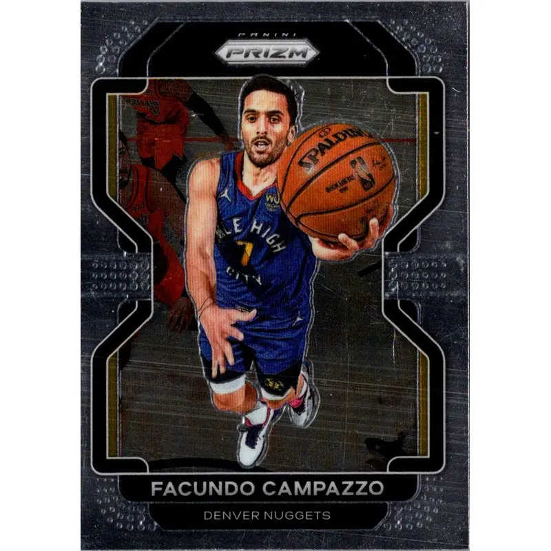 2021 Panini Prizm Blue Facundo Campazzo #54