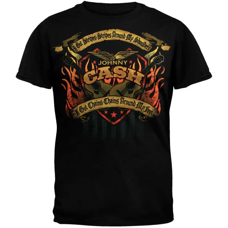 Johnny Cash - I Got Stripes T-Shirt