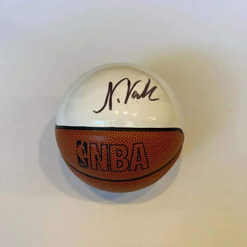 Noah Vonleh Signed Autographed Spalding NBA Mini Basketball
