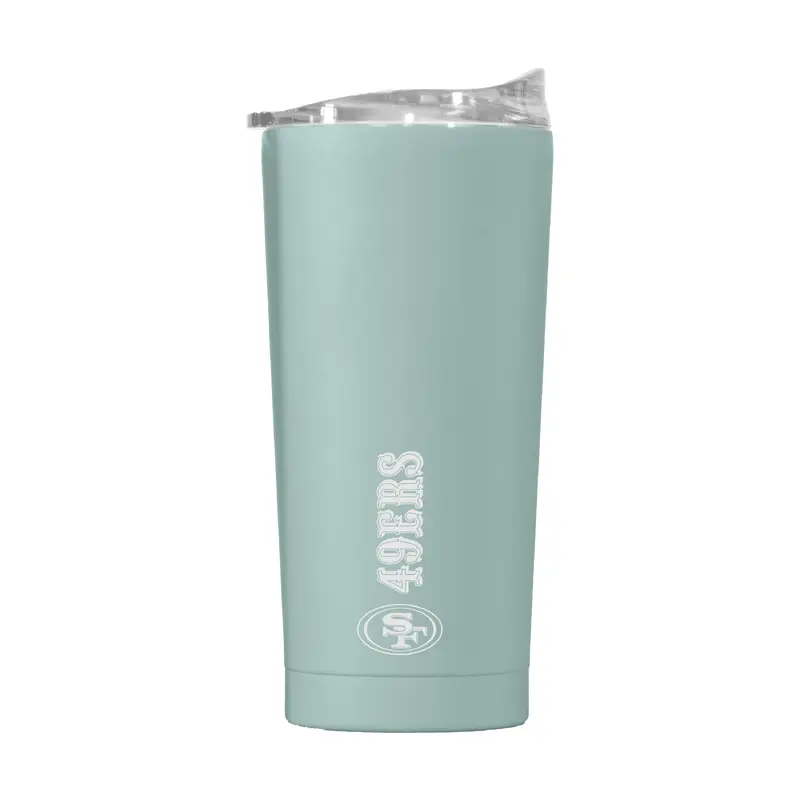 San Francisco 49ers 20oz Vertical Powder Coat Tumbler