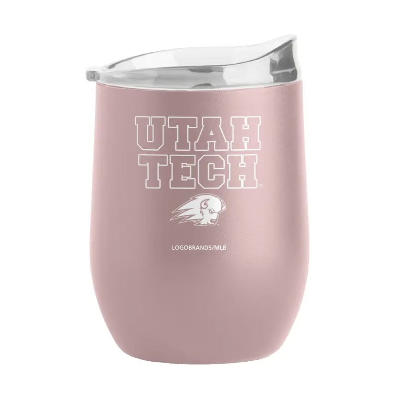 Utah Tech 16oz Dusk Stencil Powder Coat Curved Bev