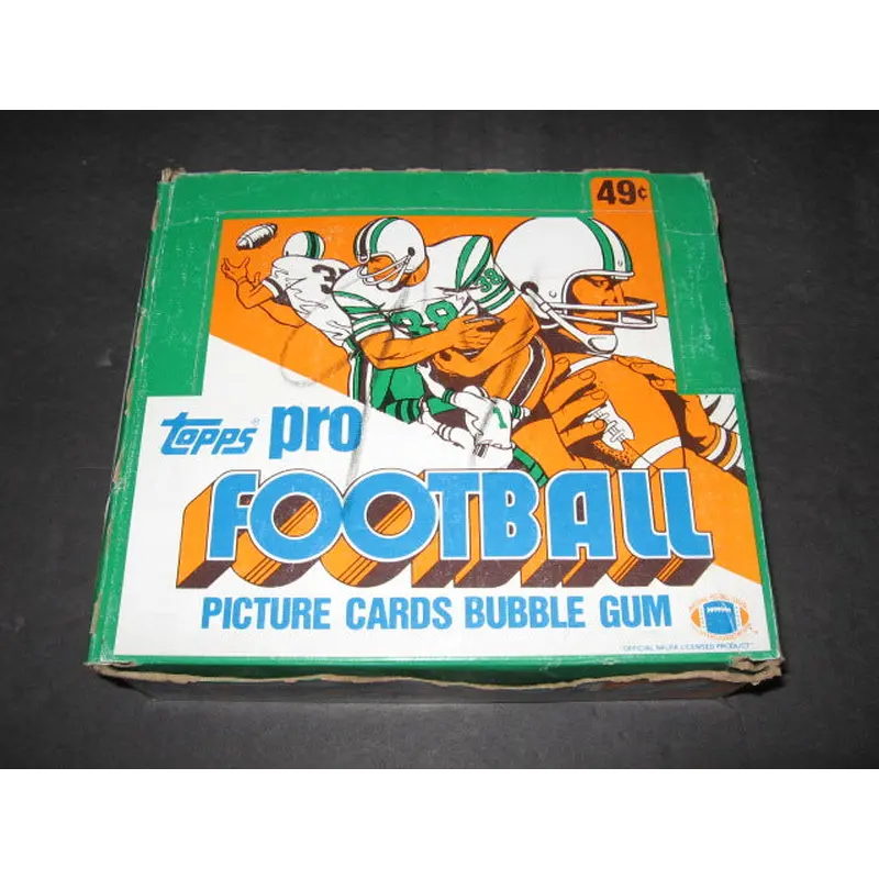 1982 Topps Football Unopened Cello Box #1 w- Stars