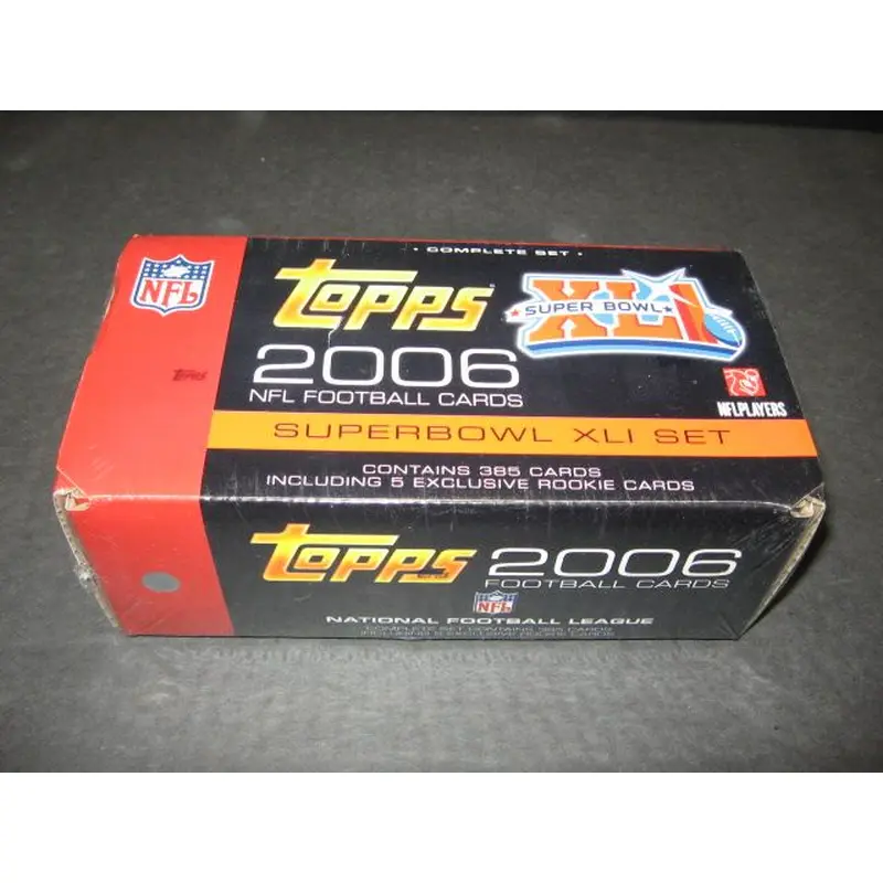 2006 Topps Football Factory Set (Super Bowl XLI)