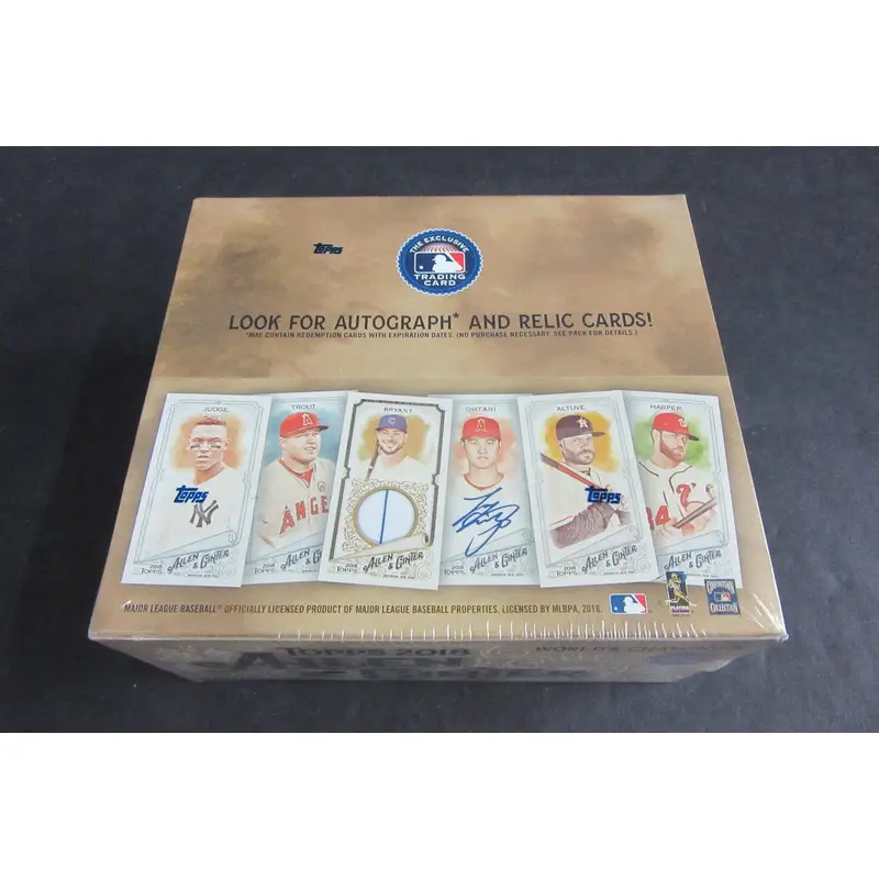 2018 Topps Allen & Ginter Baseball Box (Retail)