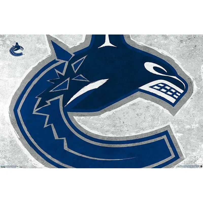 Vancouver Canucks Official NHL Hockey Team Logo Poster - Trends International
