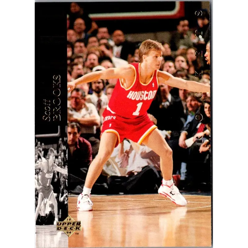 1993 Upper Deck Special Edition Electric Court Scott Brooks #66