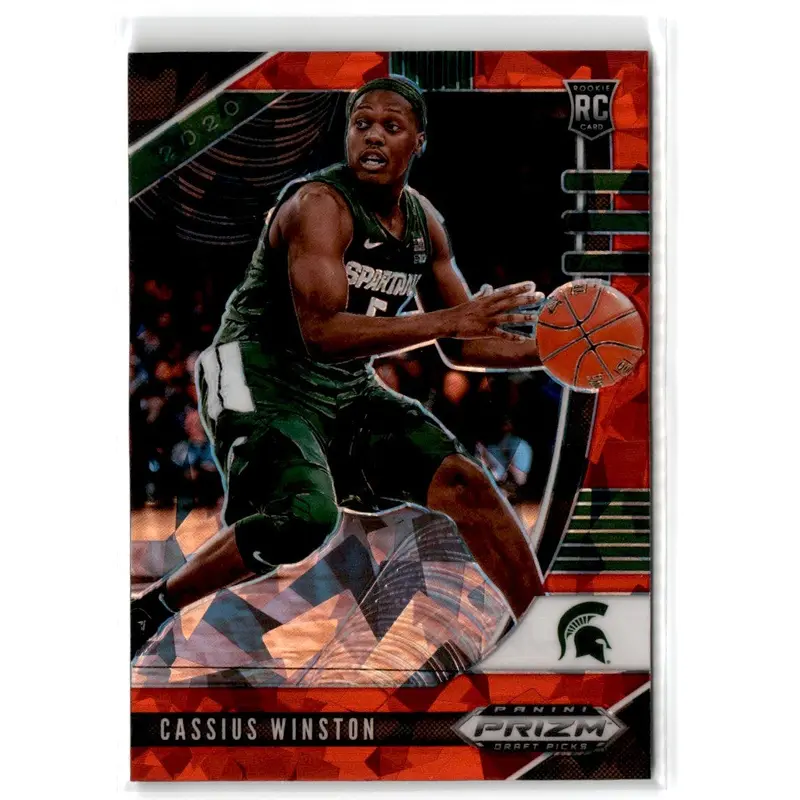 2020 Panini Prizm Draft Picks Collegiate Red Cassius Winston #29