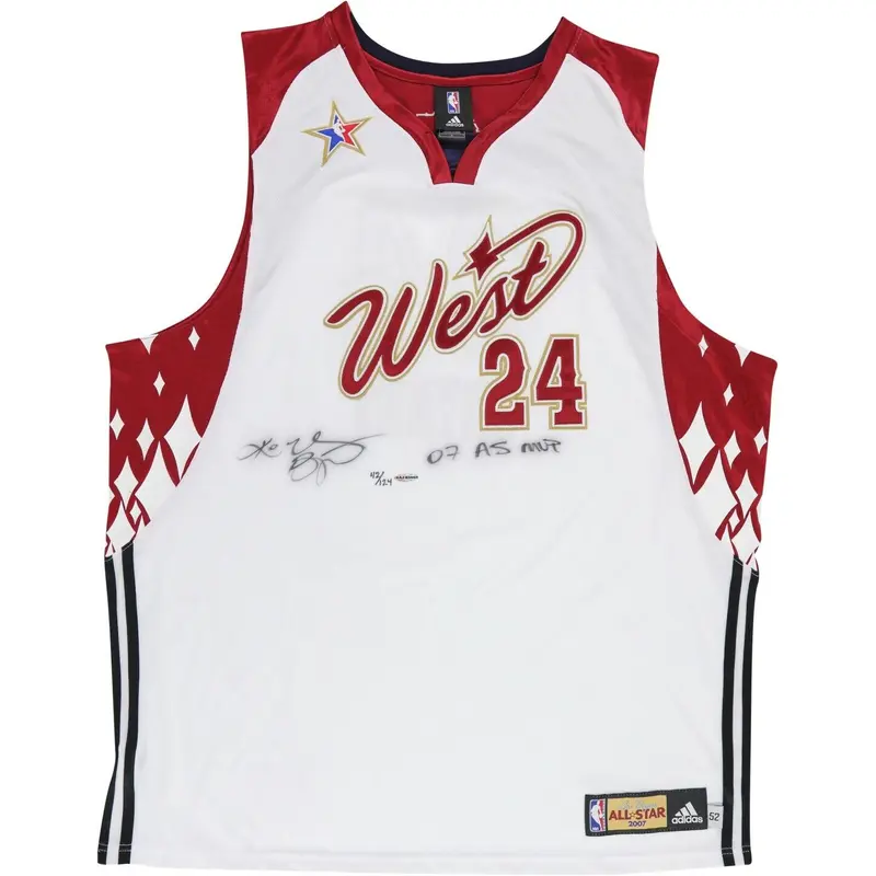 Kobe Bryant "2007 A.S. MVP" Signed 2007 All Star Game Jersey UDA Upper Deck COA