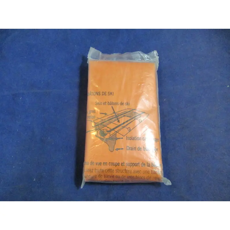 Orange Emergency Hypothermia Blanket