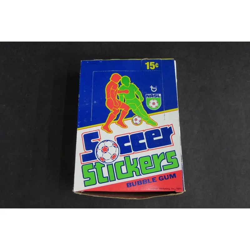 1979 Topps NASL Soccer (Football) Stickers Box