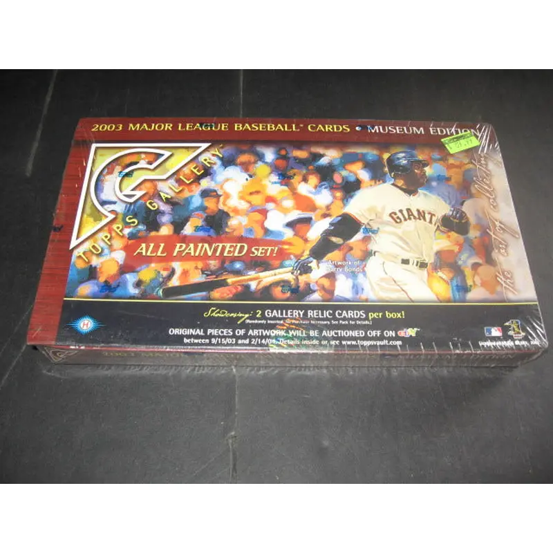 2003 Topps Gallery Museum Edition Baseball Box (Hobby)