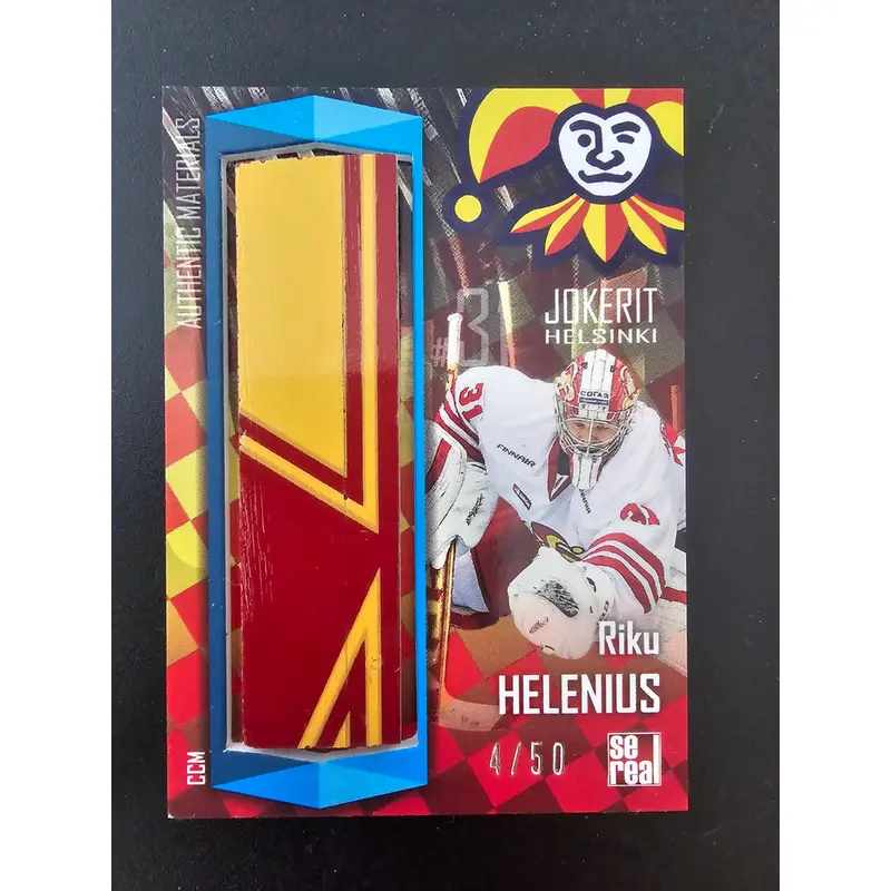 2016-17 Cereal Jokerit Stick - Riku Helenius #JOK-STI-001 /50