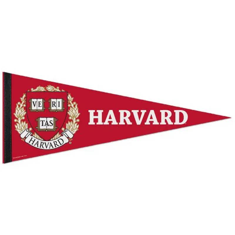 Harvard University Official NCAA Team Logo Premium Felt Pennant - Wincraft Inc.