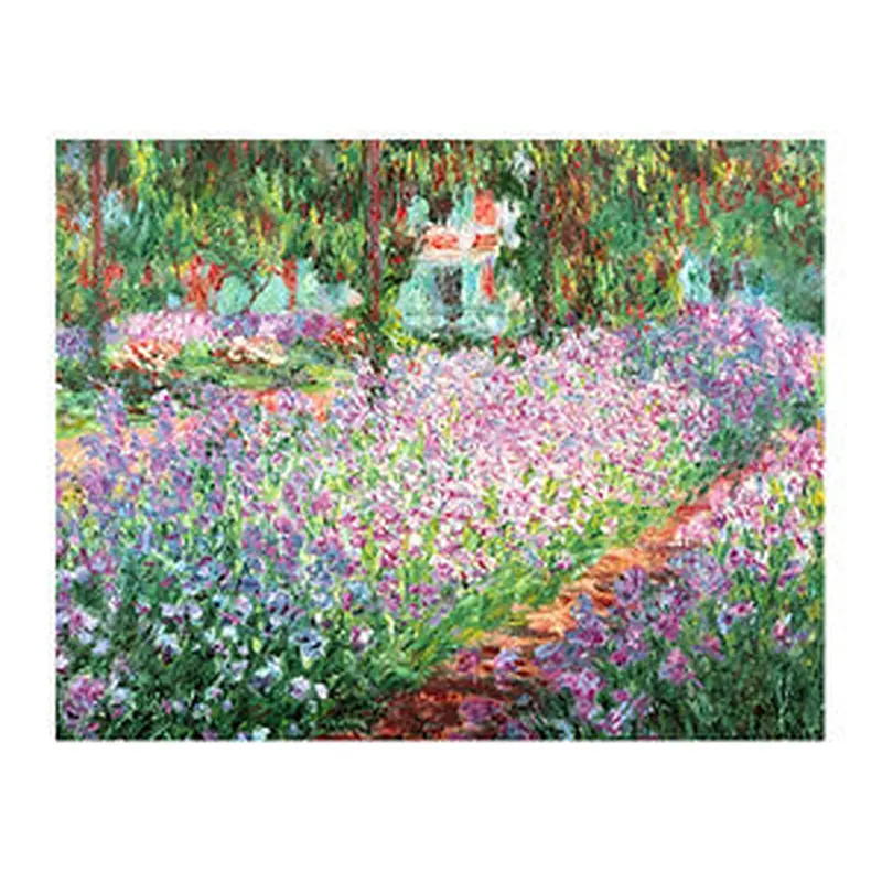 "Irisies in the Garden at Giverny" (1900) by Claude Monet - Eurographics