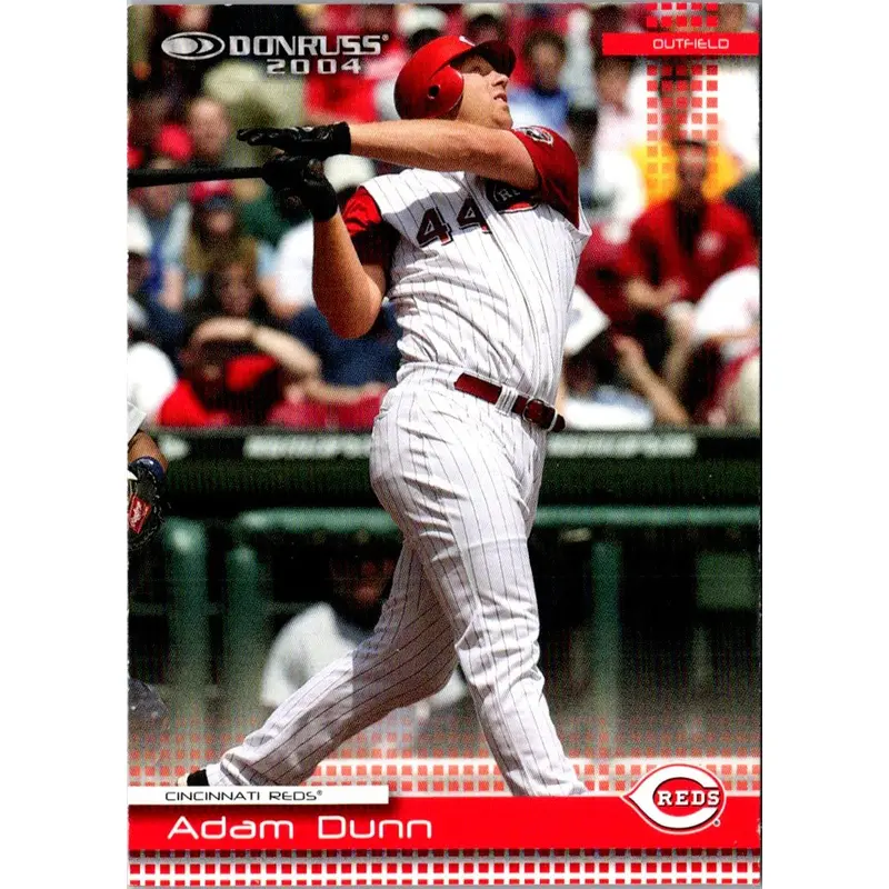 2004 Donruss Press Proofs Red Adam Dunn #246