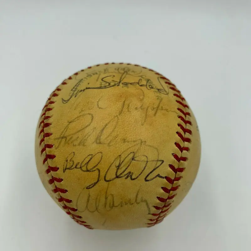 1977 Baltimore Orioles Team Signed Autographed Vintage American League Baseball