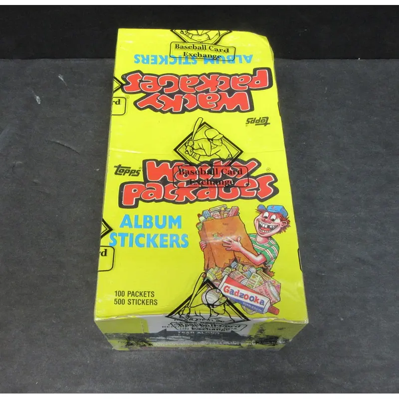 1986 Topps Wacky Packages Stickers Unopened Box (BBCE)