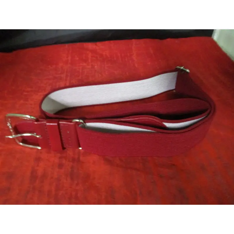 Used All-Star Adult Cardinal Red Baseball Belt