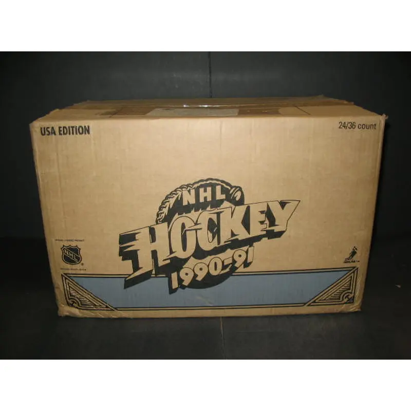 1990/91 Upper Deck Hockey Low Series Case (U.S.) (24 Box)