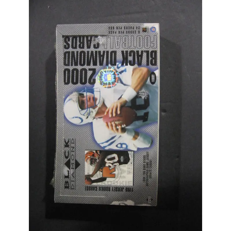 2000 Upper Deck Black Diamond Football Box (Hobby)