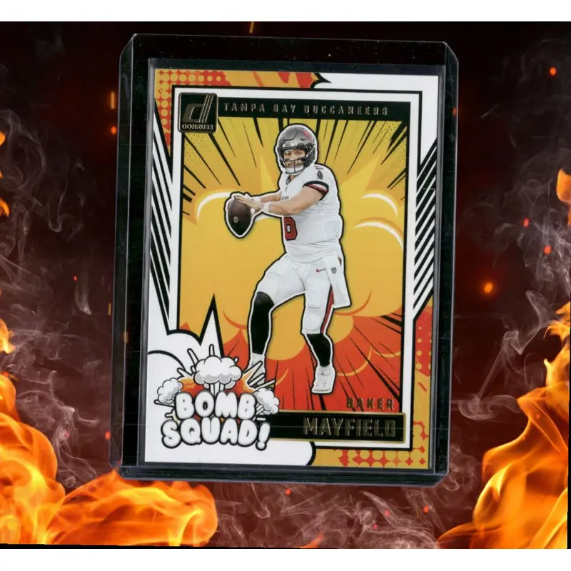 2024 Panini Donruss Baker Mayfield Bomb Squad! #14