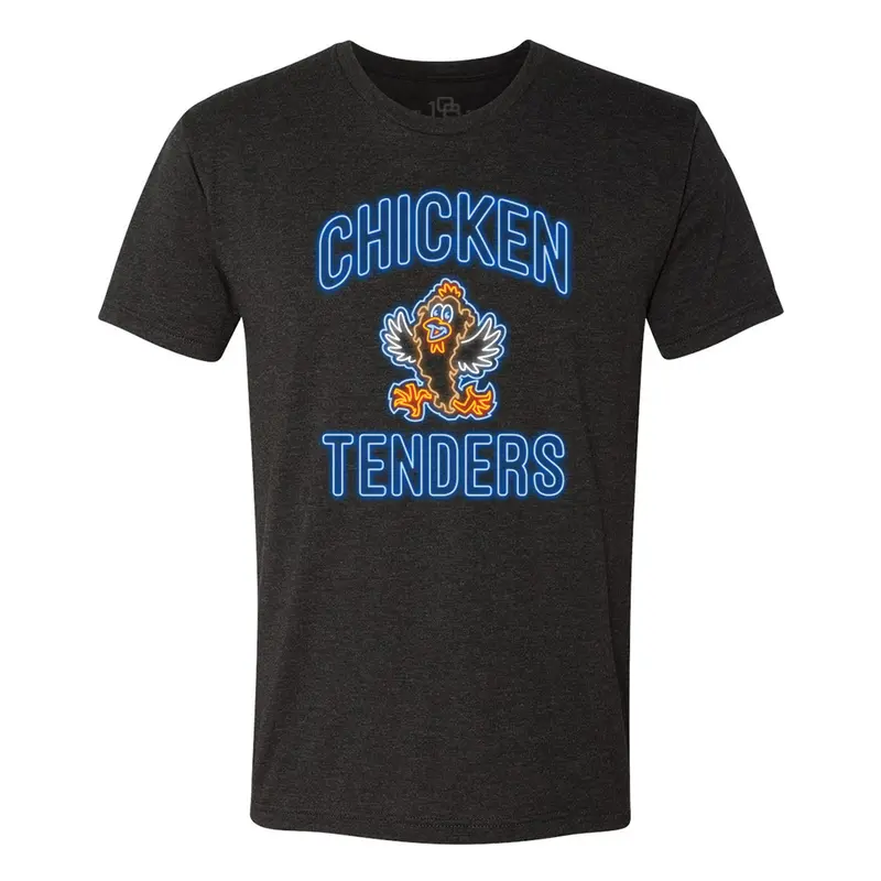 Mens Tenders neon tee
