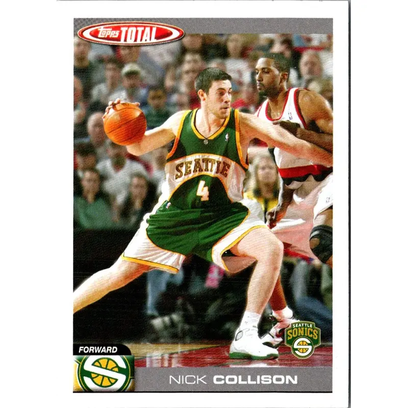 2004 Topps Total Nick Collison #50