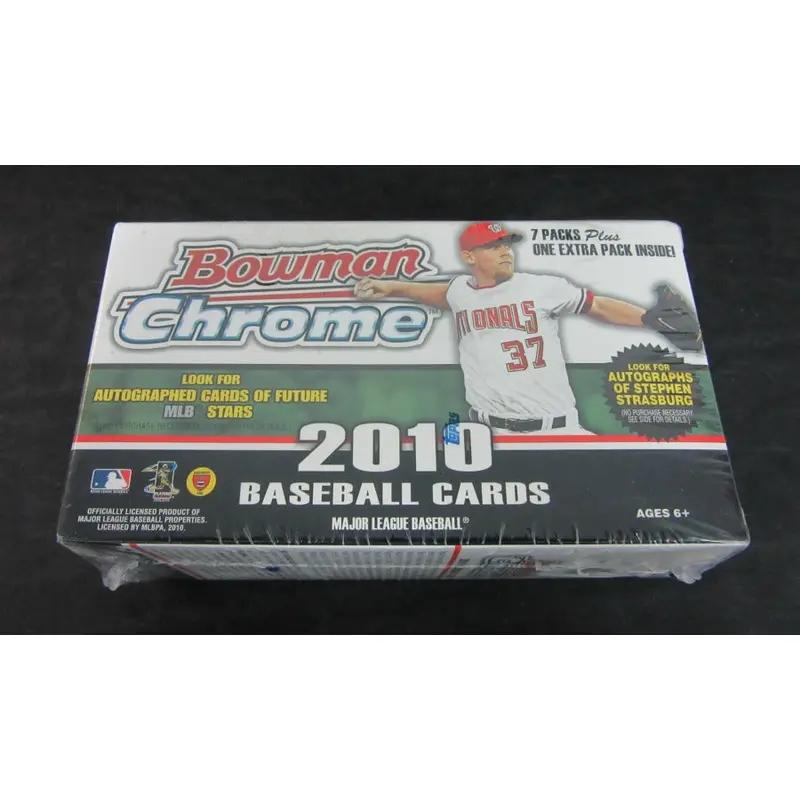 2010 Bowman Chrome Baseball Blaster Box (8/3)