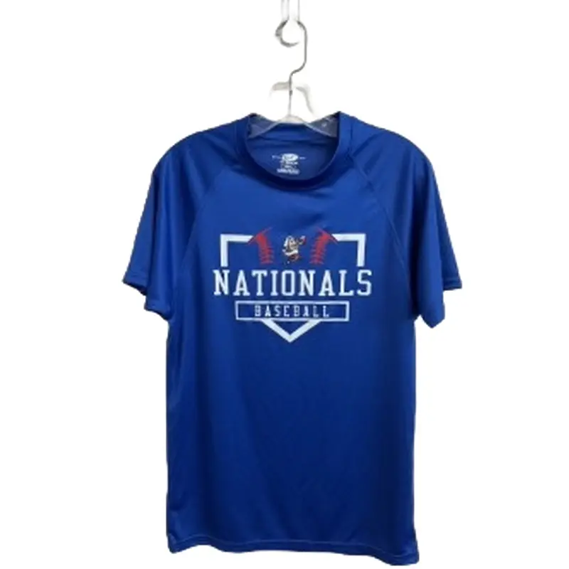 FredNats OT Royal Mesh Back Tee
