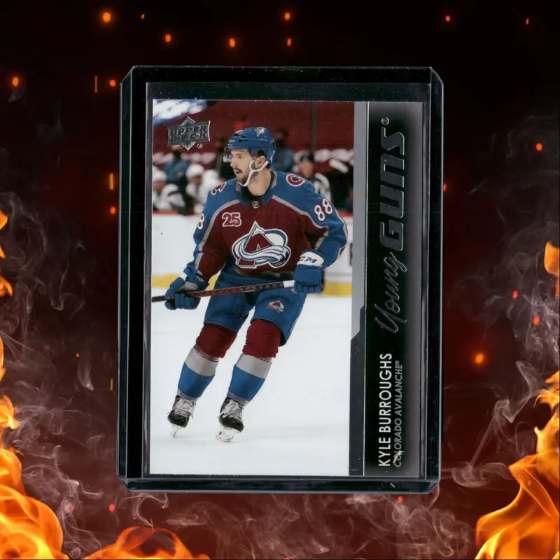 2021-22 Upper Deck Kyle Burroughs Young Guns Rookie #206