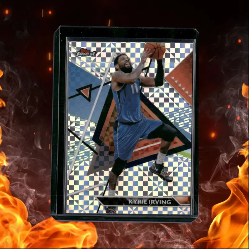 2023-24 Topps Finest Basketball Kyrie Irving X-Fractor Uncommon #115
