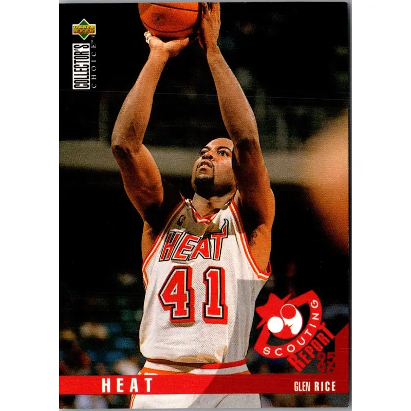 1995 Collector's Choice Glen Rice #334