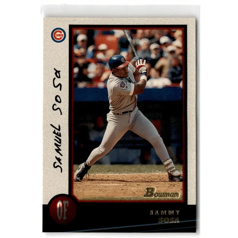 1998 Pacific Home Run History Sammy Sosa #6