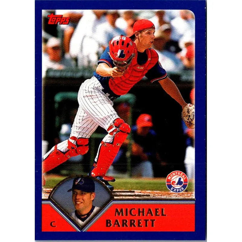 2003 Topps Home Team Advantage Michael Barrett #255