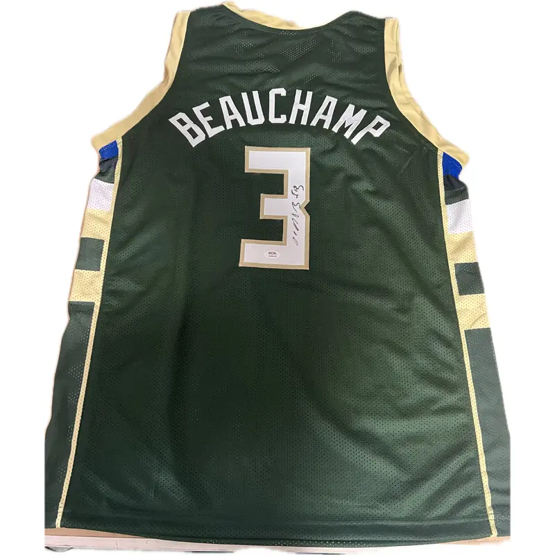 Marjon Beachchamp signed jersey PSA/DNA Milwaukee Bucks Autographed