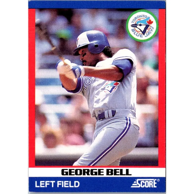 1991 Score 100 Superstars George Bell #40