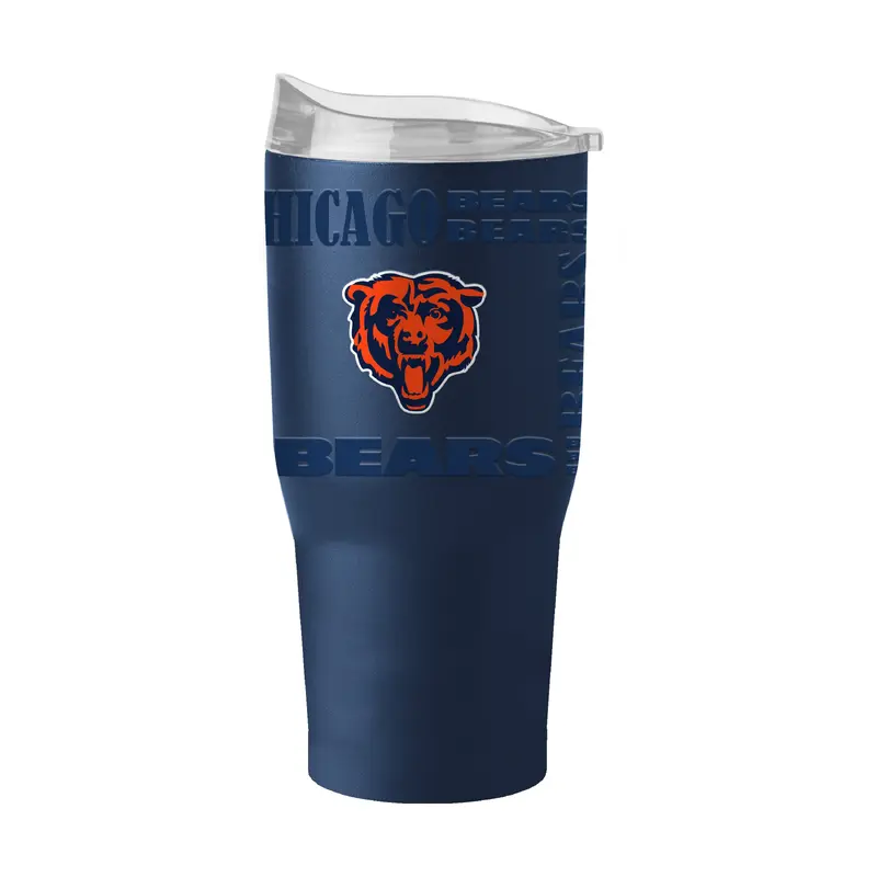 Chicago Bears 30oz Replay Powder Coat Tumbler