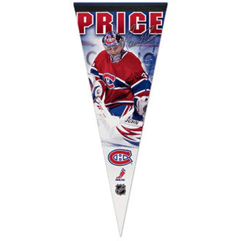 Carey Price "Signature" Montreal Canadiens Premium Felt Pennant L.E. /2,009 - Wincraft Inc.