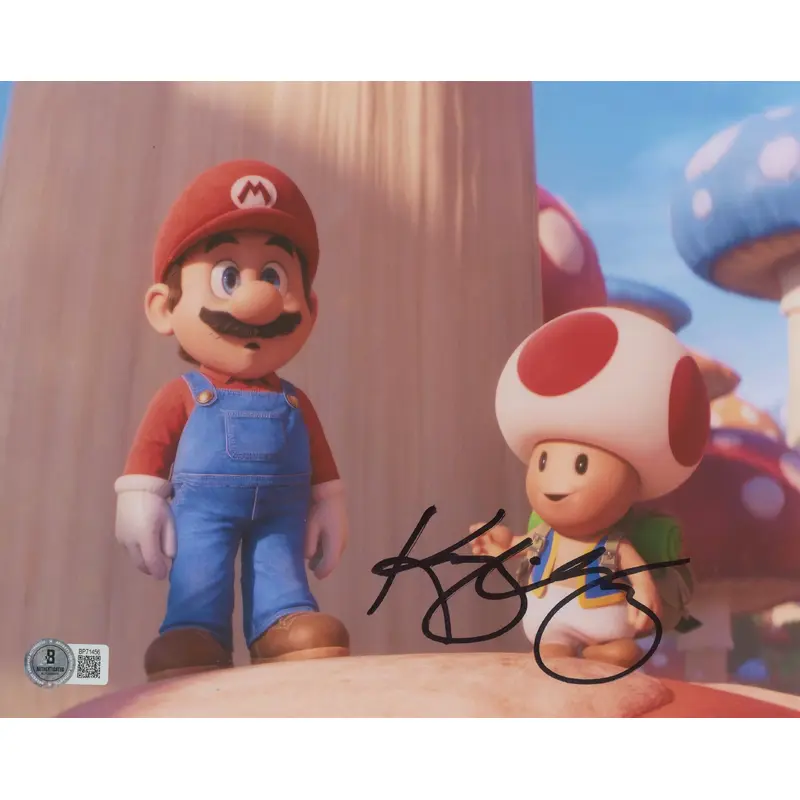 Keegan-Michael Key The Super Mario Bros Movie Signed 8x10 Photo BAS #BP71456
