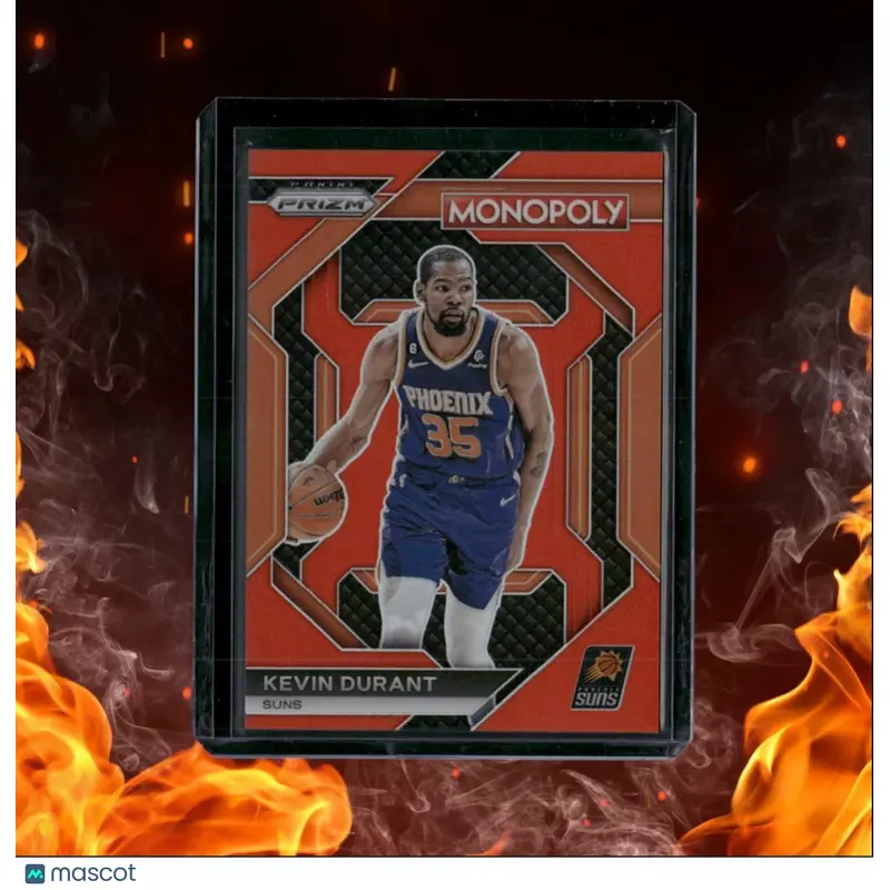 2023-24 Panini Prizm Monopoly Kevin Durant Orange Prizm 083/124 #PS6