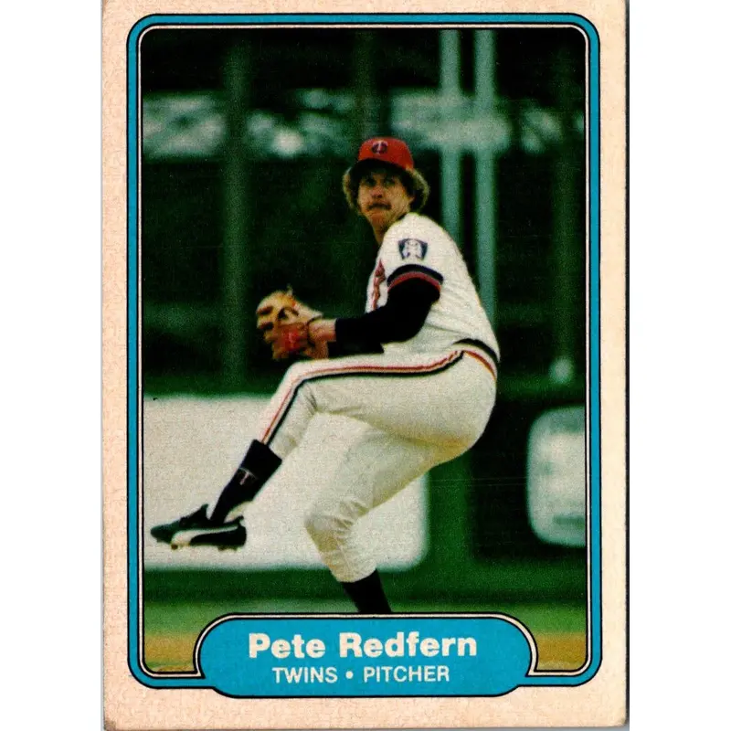 1982 Fleer Pete Redfern #559