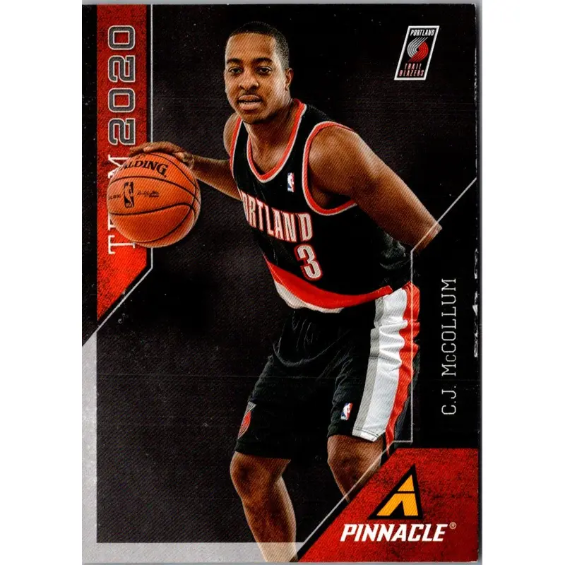 2013 Pinnacle Team 2020 Artist's Proofs Red C.J. McCollum #30